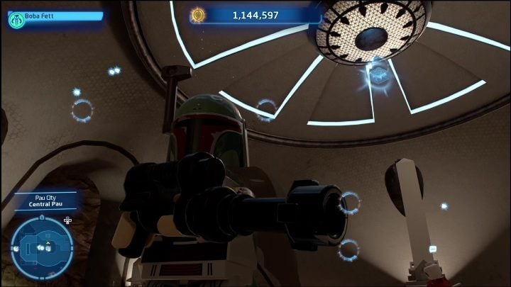 Reaching this brick requires a Jedi - LEGO Skywalker Saga: Pau City - list of all puzzles - LEGO Skywalker Saga: Utapau - LEGO Skywalker Saga Guide