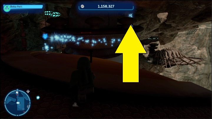 Once again, this brick requires constant grappling up the orange bars - LEGO Skywalker Saga: Pau City - list of all puzzles - LEGO Skywalker Saga: Utapau - LEGO Skywalker Saga Guide