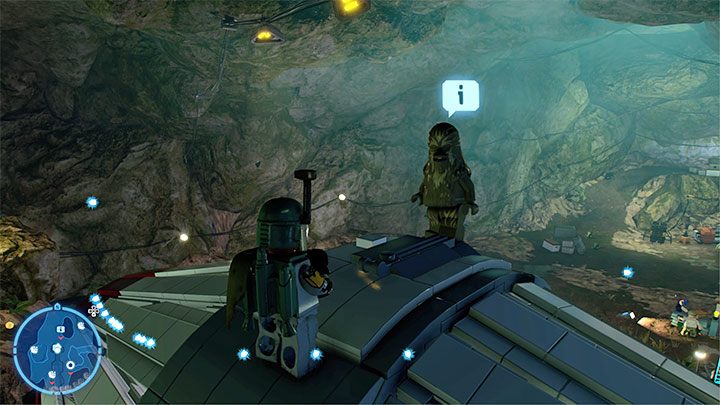 Look around the ship for hooks (example in screenshot 1) - LEGO Skywalker Saga: Wheres the Wookiee? - list of all (part 1) - LEGO Skywalker Saga: Challenges - LEGO Skywalker Saga Guide