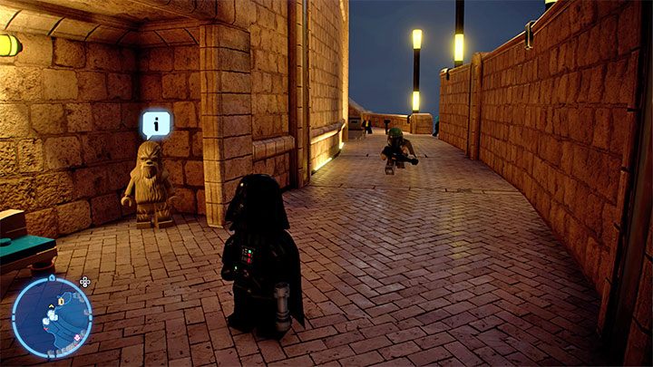 You have to get near the entrance to the casino with the large stairs - LEGO Skywalker Saga: Wheres the Wookiee? - list of all (part 1) - LEGO Skywalker Saga: Challenges - LEGO Skywalker Saga Guide