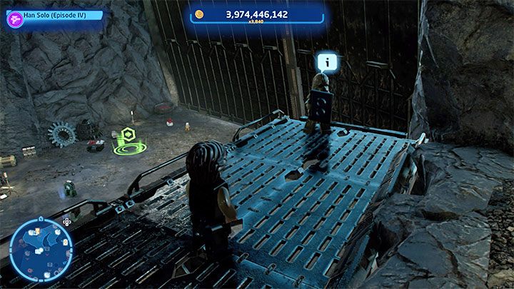 After landing, go towards the balconies and ladders shown in screenshot 1, thanks to which you will reach the path leading to the upper level - LEGO Skywalker Saga: Wheres the Wookiee? - list of all (part 1) - LEGO Skywalker Saga: Challenges - LEGO Skywalker Saga Guide