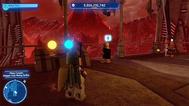 The Wookiee stands next to large shutters and a device with a blue and yellow lamp - LEGO Skywalker Saga: Wheres the Wookiee? - list of all (part 1) - LEGO Skywalker Saga: Challenges - LEGO Skywalker Saga Guide