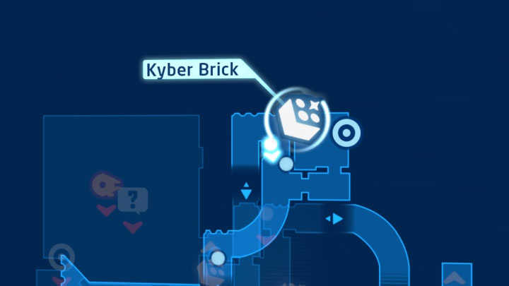 The brick is in the northern room on the middle level of the Death Star - LEGO Skywalker Saga: Death Star I (Death Star I) - unlocking and list of all puzzles - LEGO Skywalker Saga: Flagships - LEGO Skywalker Saga Guide