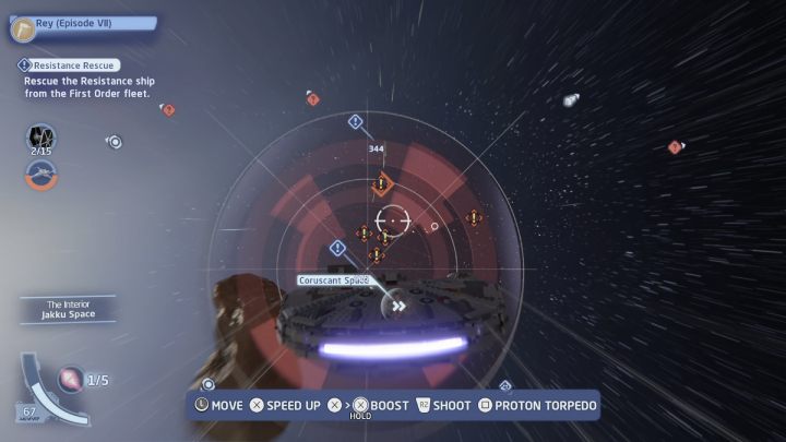 Accept the quest from the NPC in the space of the local planet Jakku - LEGO Skywalker Saga: Resistance Rescue - walkthrough - LEGO Skywalker Saga: Jakku - local space - LEGO Skywalker Saga Guide