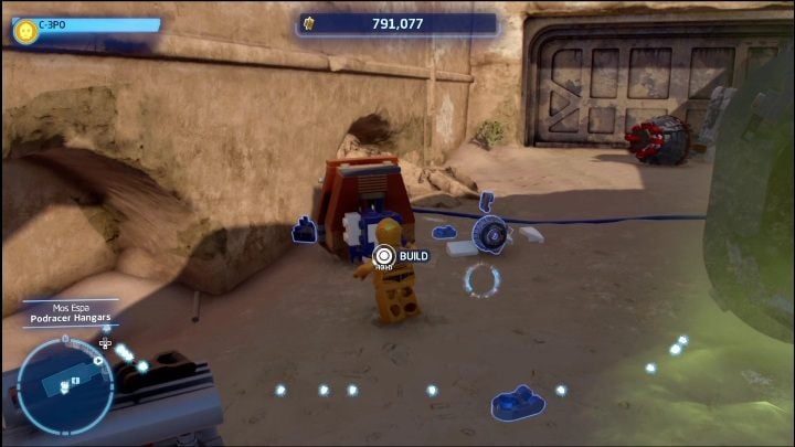 To get this collectible, all you need is an Astromech Droid - LEGO Skywalker Saga: Mos Espa - list of all puzzles - LEGO Skywalker Saga: Tatooine - LEGO Skywalker Saga Guide