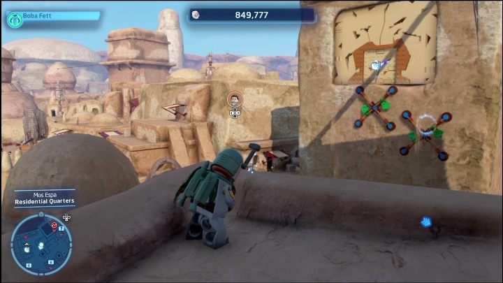 To obtain this collectible, you will need a Scavenger with a full set of gadgets, which we've described on a separate page of this guide - LEGO Skywalker Saga: Mos Espa - list of all puzzles - LEGO Skywalker Saga: Tatooine - LEGO Skywalker Saga Guide