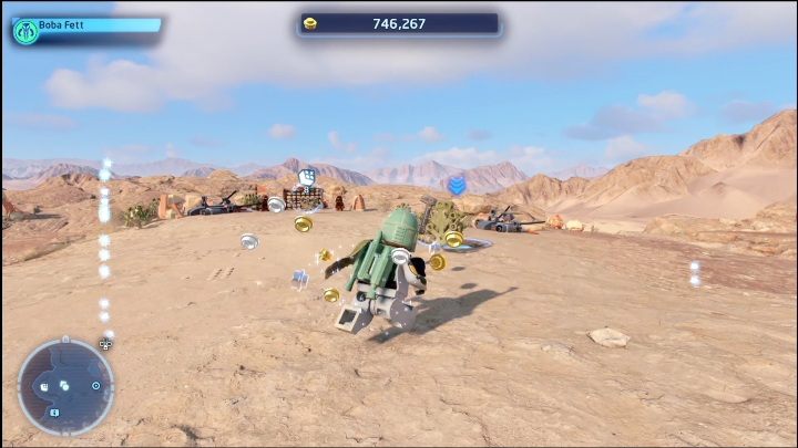 To get the collectible, you have to score a goal - LEGO Skywalker Saga: Jundland Wastes - list of all puzzles - LEGO Skywalker Saga: Tatooine - LEGO Skywalker Saga Guide