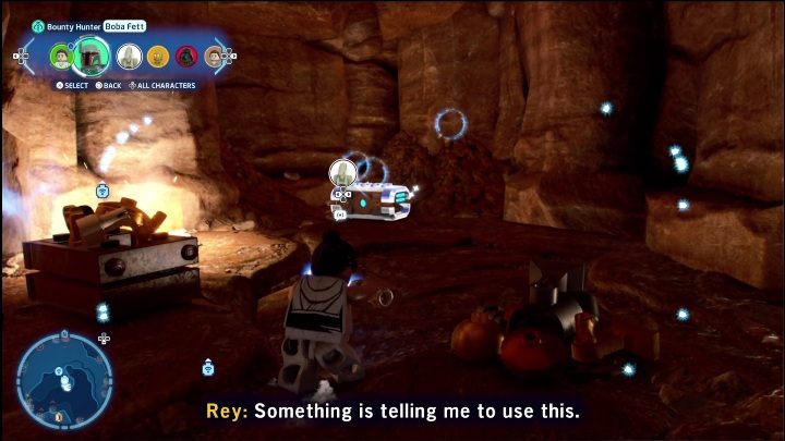 The brick is locked in a chest that can only be destroyed with a Villain's grenade - LEGO Skywalker Saga: Jundland Wastes - list of all puzzles - LEGO Skywalker Saga: Tatooine - LEGO Skywalker Saga Guide