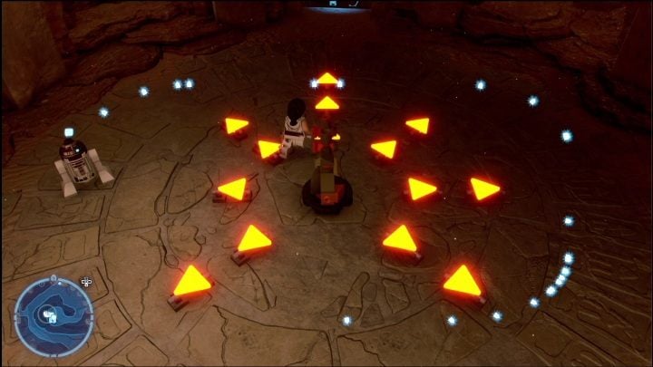 To get this brick, you have to complete a task - LEGO Skywalker Saga: Jundland Wastes - list of all puzzles - LEGO Skywalker Saga: Tatooine - LEGO Skywalker Saga Guide