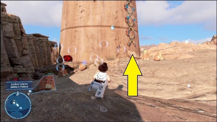 To get to this brick, you need two characters - LEGO Skywalker Saga: Jundland Wastes - list of all puzzles - LEGO Skywalker Saga: Tatooine - LEGO Skywalker Saga Guide
