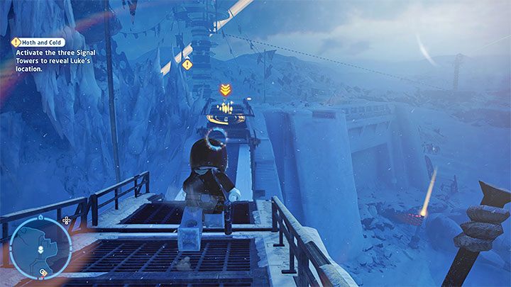 Climb the stairs - LEGO Skywalker Saga: Hoth and Cold - walkthrough - LEGO Skywalker Saga: Episode 5 - The Empire Strikes Back - LEGO Skywalker Saga Guide