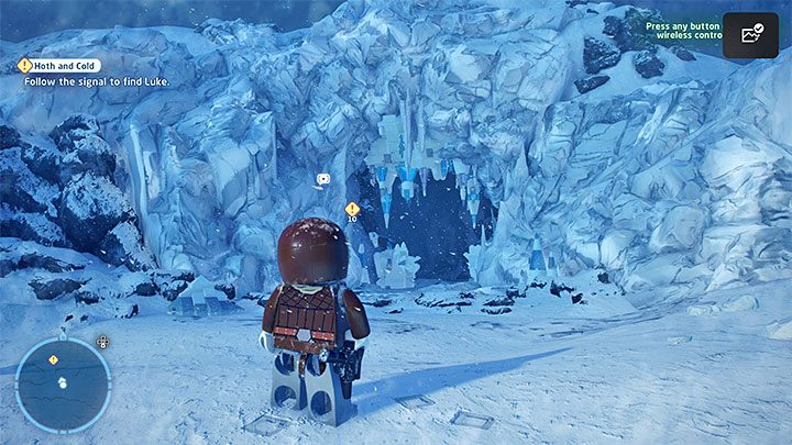 Correctly positioning the antennas from all 3 towers will allow you to add Luke's location to the map - LEGO Skywalker Saga: Hoth and Cold - walkthrough - LEGO Skywalker Saga: Episode 5 - The Empire Strikes Back - LEGO Skywalker Saga Guide