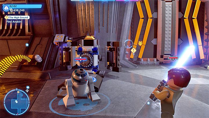 Now the first chase after Anakin will start - LEGO Skywalker Saga: The High Ground - walkthrough - LEGO Skywalker Saga: Episode 3 - Revenge of the Sith - LEGO Skywalker Saga Guide