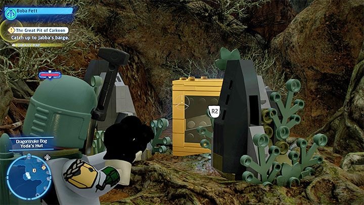 Choose any character from the Bounty Hunter class - LEGO Skywalker Saga: Dragonsnake Bog - list of all puzzles - LEGO Skywalker Saga: Dagobah - LEGO Skywalker Saga Guide