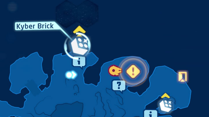 Collectible: Puzzle - Kyber Brick - LEGO Skywalker Saga: Dragonsnake Bog - list of all puzzles - LEGO Skywalker Saga: Dagobah - LEGO Skywalker Saga Guide