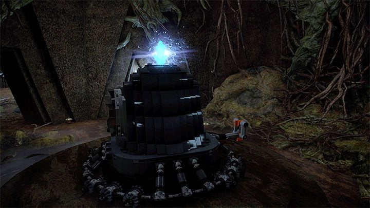 The next step is easy to miss - LEGO Skywalker Saga: Dragonsnake Bog - list of all puzzles - LEGO Skywalker Saga: Dagobah - LEGO Skywalker Saga Guide