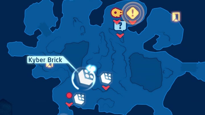 Collectible: Puzzle - Kyber Brick - LEGO Skywalker Saga: Dragonsnake Bog - list of all puzzles - LEGO Skywalker Saga: Dagobah - LEGO Skywalker Saga Guide