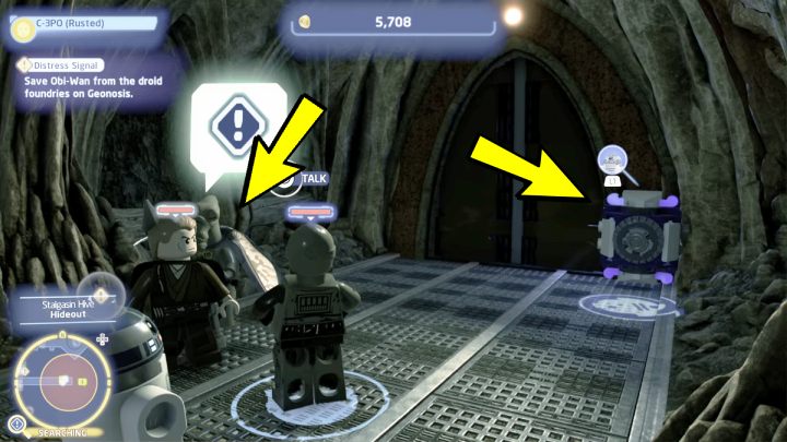 Fly to Stalgasin Hive on the planet Geonosis - LEGO Skywalker Saga: Gungans Gone - walkthrough - LEGO Skywalker Saga: Naboo - Lake Paonga - LEGO Skywalker Saga Guide