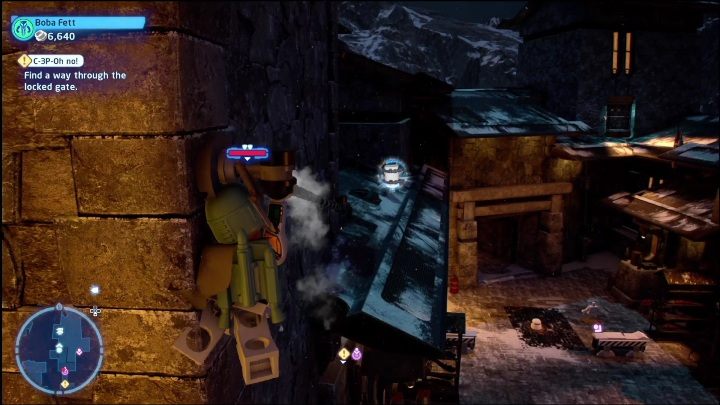 Another part is up on the roof - LEGO Skywalker Saga: The Rise of Skywalker - list of collectibles and rewards - LEGO Skywalker Saga: Minikits - LEGO Skywalker Saga Guide