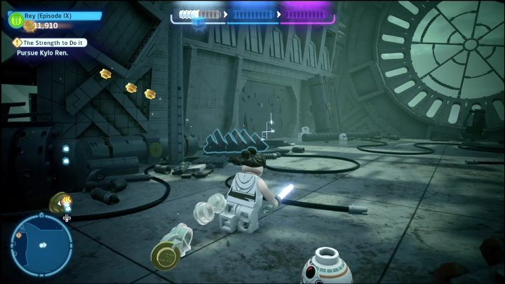 To get the first collectible you must open the door right after the initial boss fight - LEGO Skywalker Saga: The Rise of Skywalker - list of collectibles and rewards - LEGO Skywalker Saga: Minikits - LEGO Skywalker Saga Guide