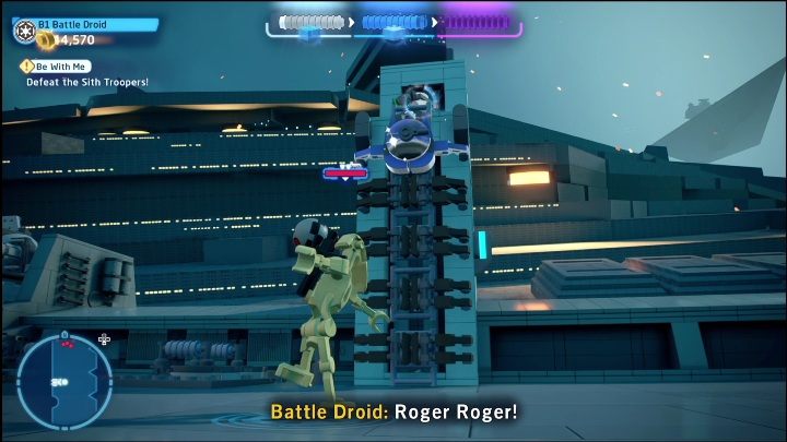 The next part is hidden on a tall object - LEGO Skywalker Saga: The Rise of Skywalker - list of collectibles and rewards - LEGO Skywalker Saga: Minikits - LEGO Skywalker Saga Guide