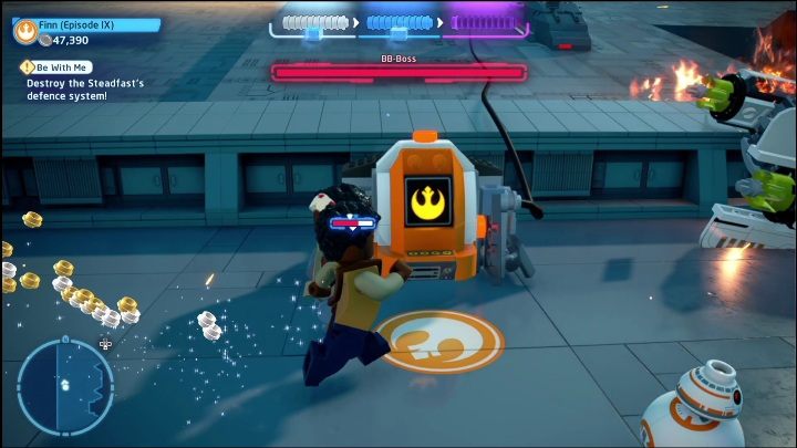 You can get the last collectible after beating the boss - LEGO Skywalker Saga: The Rise of Skywalker - list of collectibles and rewards - LEGO Skywalker Saga: Minikits - LEGO Skywalker Saga Guide