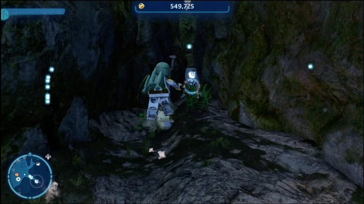 You need a Scavenger with a breaker blaster to obtain this brick - LEGO Skywalker Saga: Resistance Camp - list of all puzzles - LEGO Skywalker Saga: Ajan Kloss - LEGO Skywalker Saga Guide