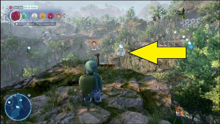 You need a Scavenger's glider to reach this collectible - LEGO Skywalker Saga: Resistance Camp - list of all puzzles - LEGO Skywalker Saga: Ajan Kloss - LEGO Skywalker Saga Guide