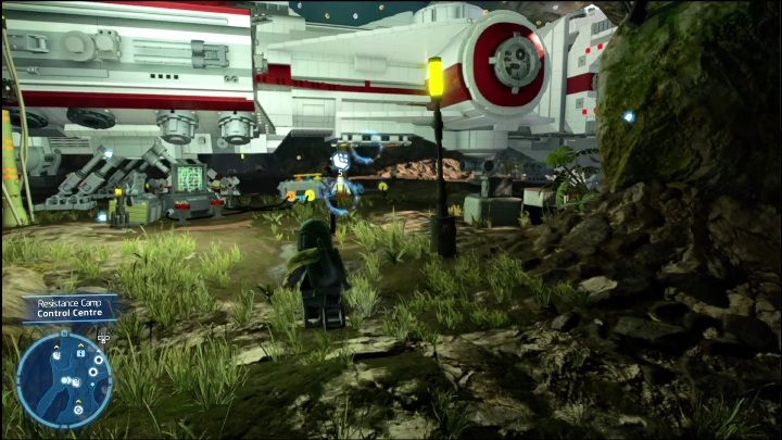 This brick requires you to complete a simple task you need to use the Force for - LEGO Skywalker Saga: Resistance Camp - list of all puzzles - LEGO Skywalker Saga: Ajan Kloss - LEGO Skywalker Saga Guide