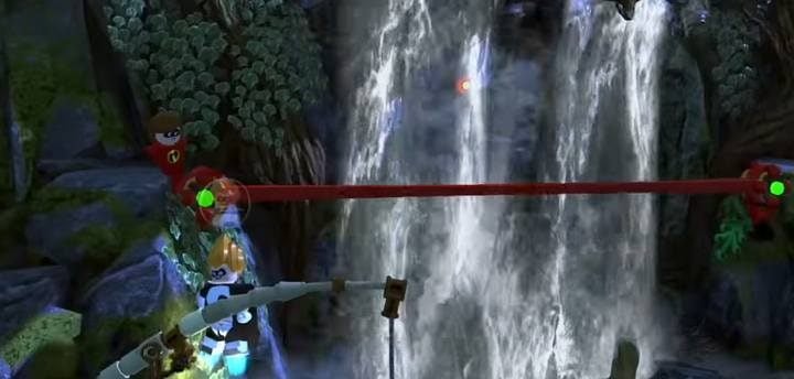 Minikit #9. - Minikit in level 11 (Above Parr) in LEGO The Incredibles - Location of all minikits - LEGO The Incredibles Game Guide