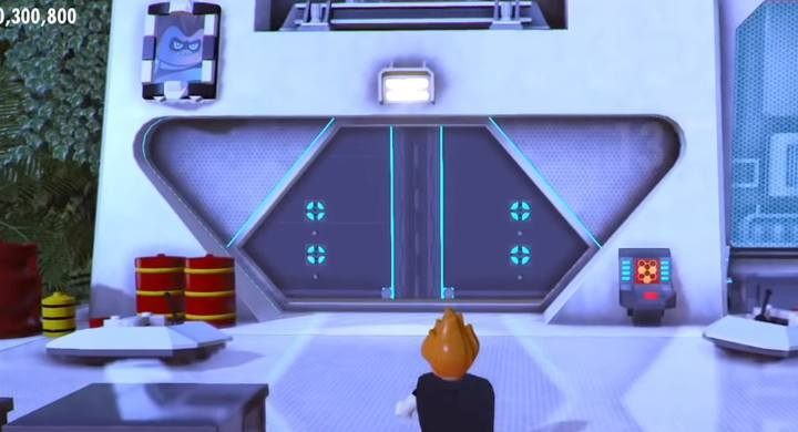 Minikit #4. - Minikit in level 10 (Return to Nomanisan Island) in LEGO The Incredibles - Location of all minikits - LEGO The Incredibles Game Guide