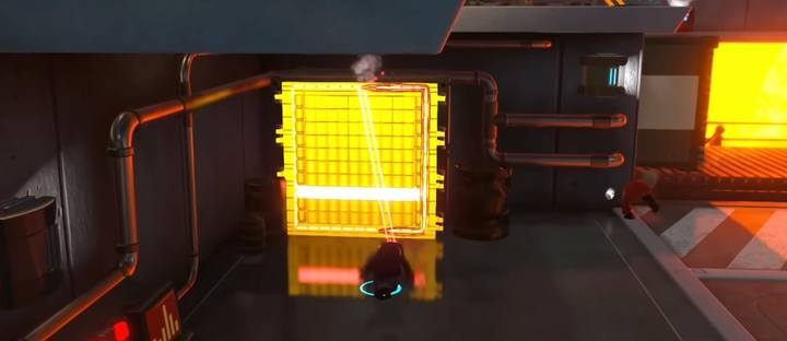 Minikit #6. - Minikit in level 10 (Return to Nomanisan Island) in LEGO The Incredibles - Location of all minikits - LEGO The Incredibles Game Guide