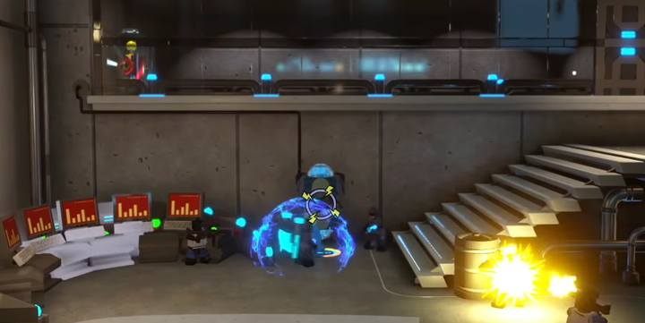 Minikit #8. - Minikit in level 10 (Return to Nomanisan Island) in LEGO The Incredibles - Location of all minikits - LEGO The Incredibles Game Guide