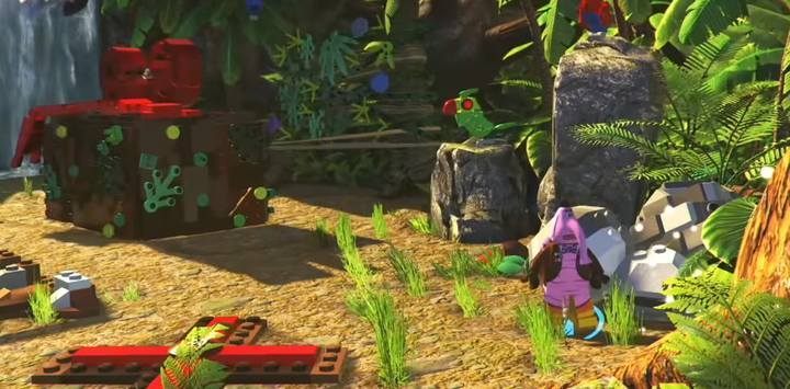 The last build to complete. - Minikit in level 9 (Nomanisan Island) in LEGO The Incredibles - Location of all minikits - LEGO The Incredibles Game Guide