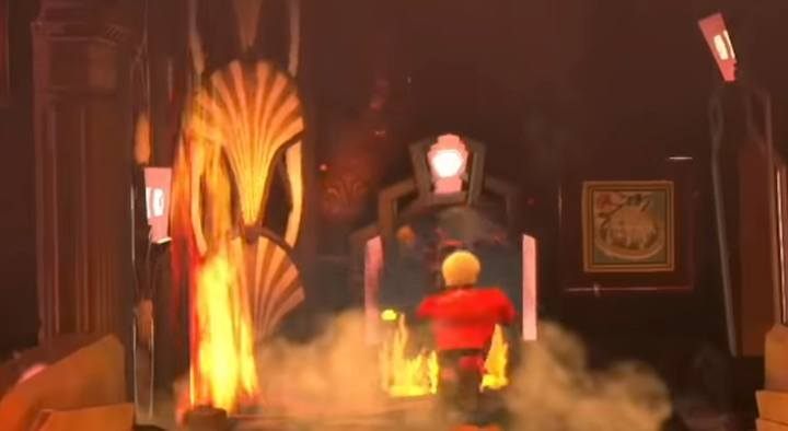 Minikit #3. - Minikit in level 8 (Vigilantes) in LEGO The Incredibles - Location of all minikits - LEGO The Incredibles Game Guide