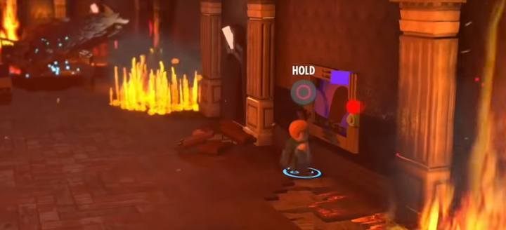 Minikit #10. - Minikit in level 8 (Vigilantes) in LEGO The Incredibles - Location of all minikits - LEGO The Incredibles Game Guide