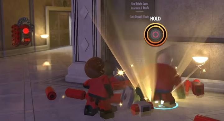 Minikit #7. - Minikits in level 7 (The Golden Years) in LEGO The Incredibles - Location of all minikits - LEGO The Incredibles Game Guide