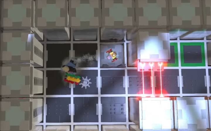 Minikit #10. - Minikits in level 7 (The Golden Years) in LEGO The Incredibles - Location of all minikits - LEGO The Incredibles Game Guide