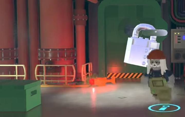 Minikit #3. - Minikits in level 6 (Screenslaver Showdown) in LEGO The Incredibles - Location of all minikits - LEGO The Incredibles Game Guide