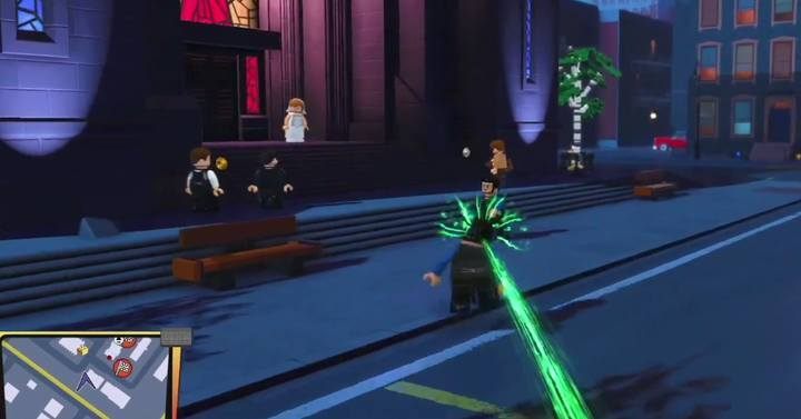 Lead the chicken-hearted groom to the altar. - Residential District | LEGO The Incredibles - Maps of challenges and golden bricks - LEGO The Incredibles Game Guide