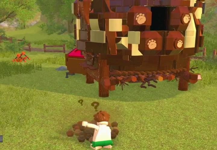 Erect a build in the eastern part of Outer Municiberg. - Red bricks (Super builds) - Maps of challenges and golden bricks - LEGO The Incredibles Game Guide