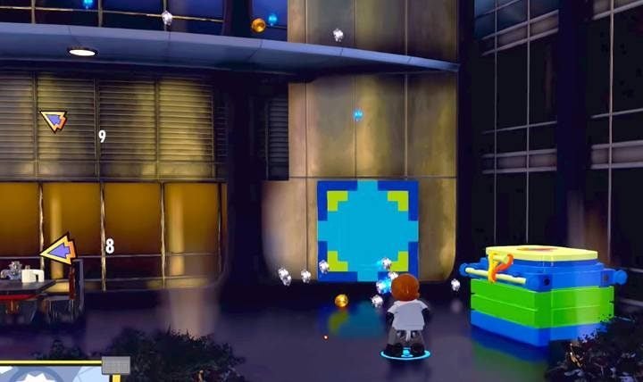 A portal block that Voyd can use. - Parrty House - Level 5 in LEGO The Incredibles Walkthrough - Walkthrough - LEGO The Incredibles Game Guide
