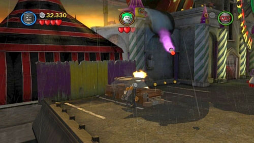 #08 - During last fight with Joker on the parking - Harboring a Criminal | Minikits - Minikits - LEGO Batman 2: DC Super Heroes Game Guide & Walkthrough