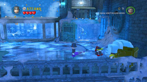 #06 - In ice chamber send penguin to the igloo on the right, detonate him near fractured pane, enter the room and move to the left top corner - Asylum Assignment | Minikits - Minikits - LEGO Batman 2: DC Super Heroes Game Guide & Walkthrough