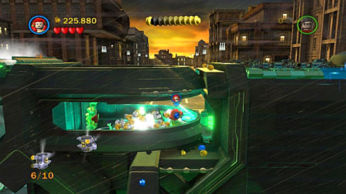 #06 - On a higher floor, use Poison Ivy on plant on the right side and move to the front of the vehicle - Chemical Signature | Minikits - Minikits - LEGO Batman 2: DC Super Heroes Game Guide & Walkthrough