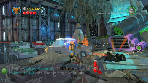 Heroes Unite - in the car on the left side, just break the blue pane - Citizen in peril - Other - LEGO Batman 2: DC Super Heroes Game Guide & Walkthrough