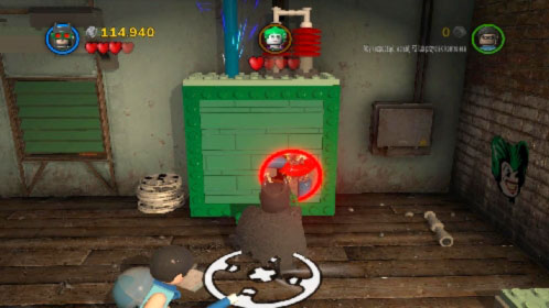 Pass through the doors - Theatrical Pursuits | Walkthrough - Walkthrough - LEGO Batman 2: DC Super Heroes Game Guide & Walkthrough