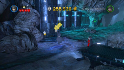 When you get inside move to the lift on the left (picture) - Arkham Asylum Antics - prologue | Walkthrough - Walkthrough - LEGO Batman 2: DC Super Heroes Game Guide & Walkthrough