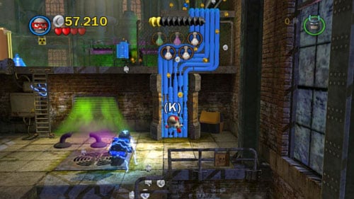 When the entrance opens pass through it - Chemical Crisis | Walkthrough - Walkthrough - LEGO Batman 2: DC Super Heroes Game Guide & Walkthrough