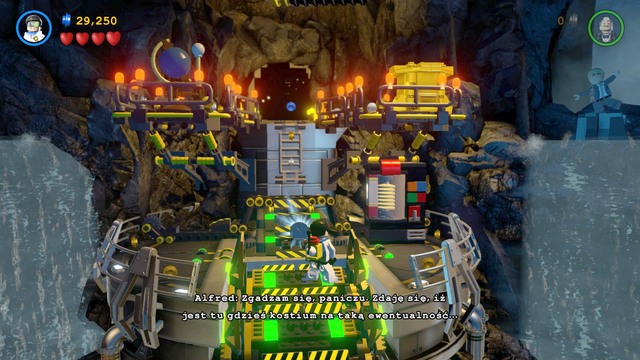 On your way upwards you will find a Robins token (Ollumination Suit) - Breaking BATS! - Walkthrough - LEGO Batman 3: Beyond Gotham - Game Guide and Walkthrough